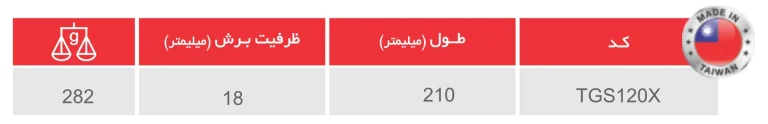 قیچی باغبانی مدل TGS 120X