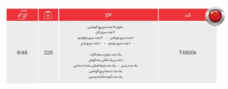 ست پیچ گوشتی موبایلی 29 عددی